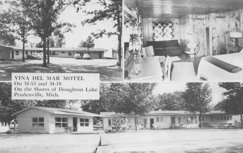 Vina Del Mar Motel - Vintage Postcard